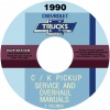 1990 CHEVROLET TRUCK SHOP AND OVERHAUL MANUALS